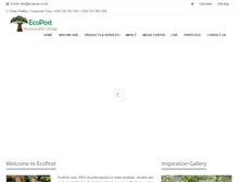 Tablet Screenshot of ecopost.co.ke